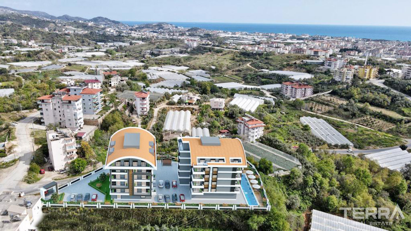 Bargain Flats Offering High Investment Potential in Alanya Konaklı - 67742
