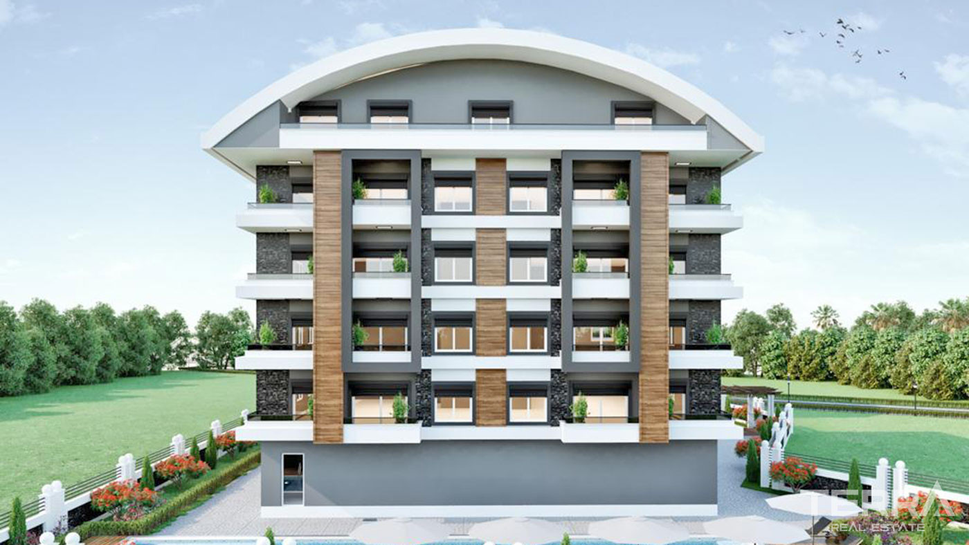 Bargain Flats Offering High Investment Potential in Alanya Konaklı - 67745