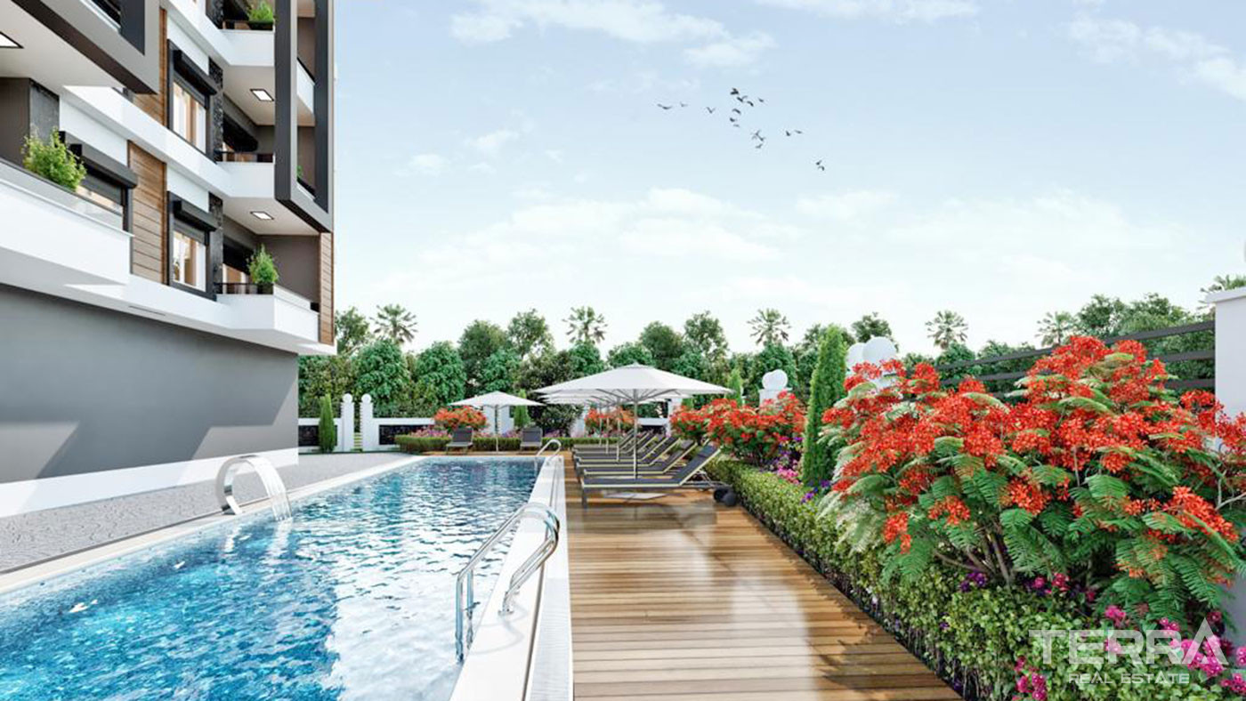 Bargain Flats Offering High Investment Potential in Alanya Konaklı - 67748