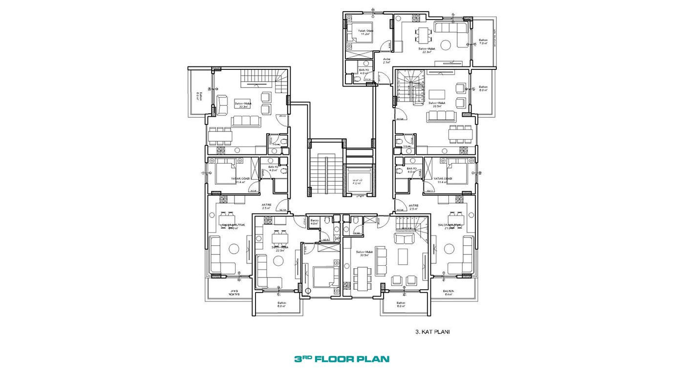 Bargain Flats Offering High Investment Potential in Alanya Konaklı - 67749