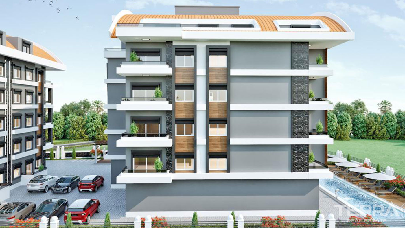Bargain Flats Offering High Investment Potential in Alanya Konaklı - 67751