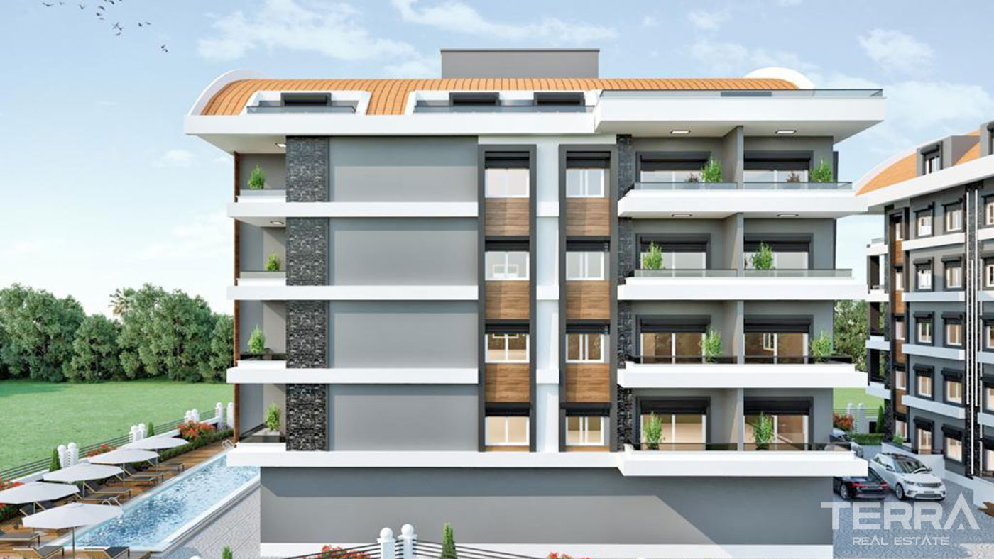 Bargain Flats Offering High Investment Potential in Alanya Konaklı - 67752
