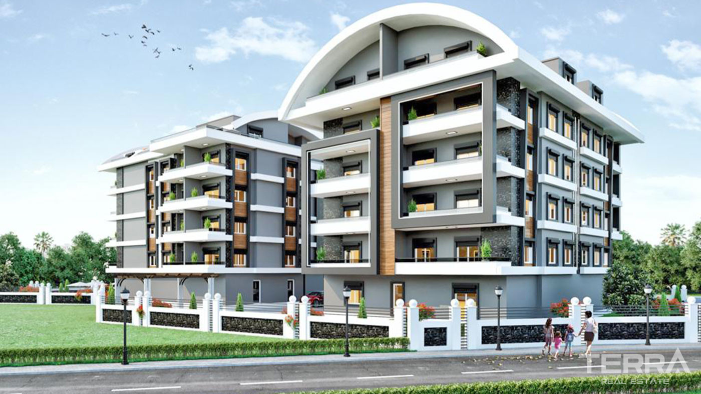 Bargain Flats Offering High Investment Potential in Alanya Konaklı - 67755