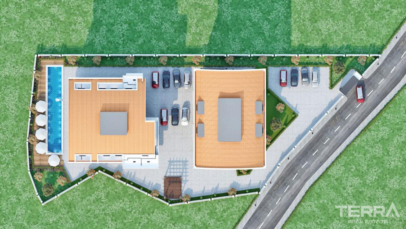 Bargain Flats Offering High Investment Potential in Alanya Konaklı - 67764