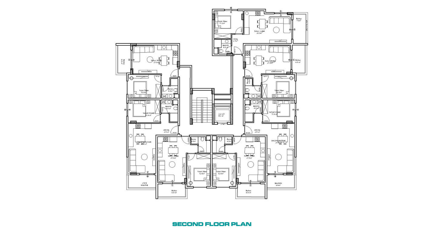 Bargain Flats Offering High Investment Potential in Alanya Konaklı - 67765