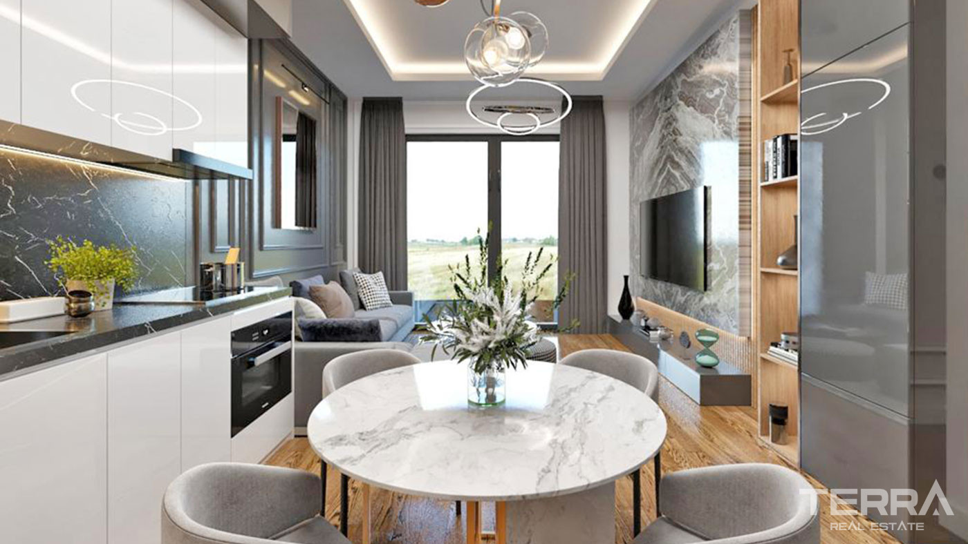 Bargain Flats Offering High Investment Potential in Alanya Konaklı - 67767