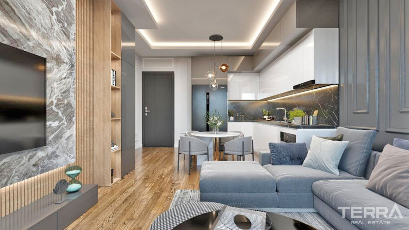 Bargain Flats Offering High Investment Potential in Alanya Konaklı - 67768