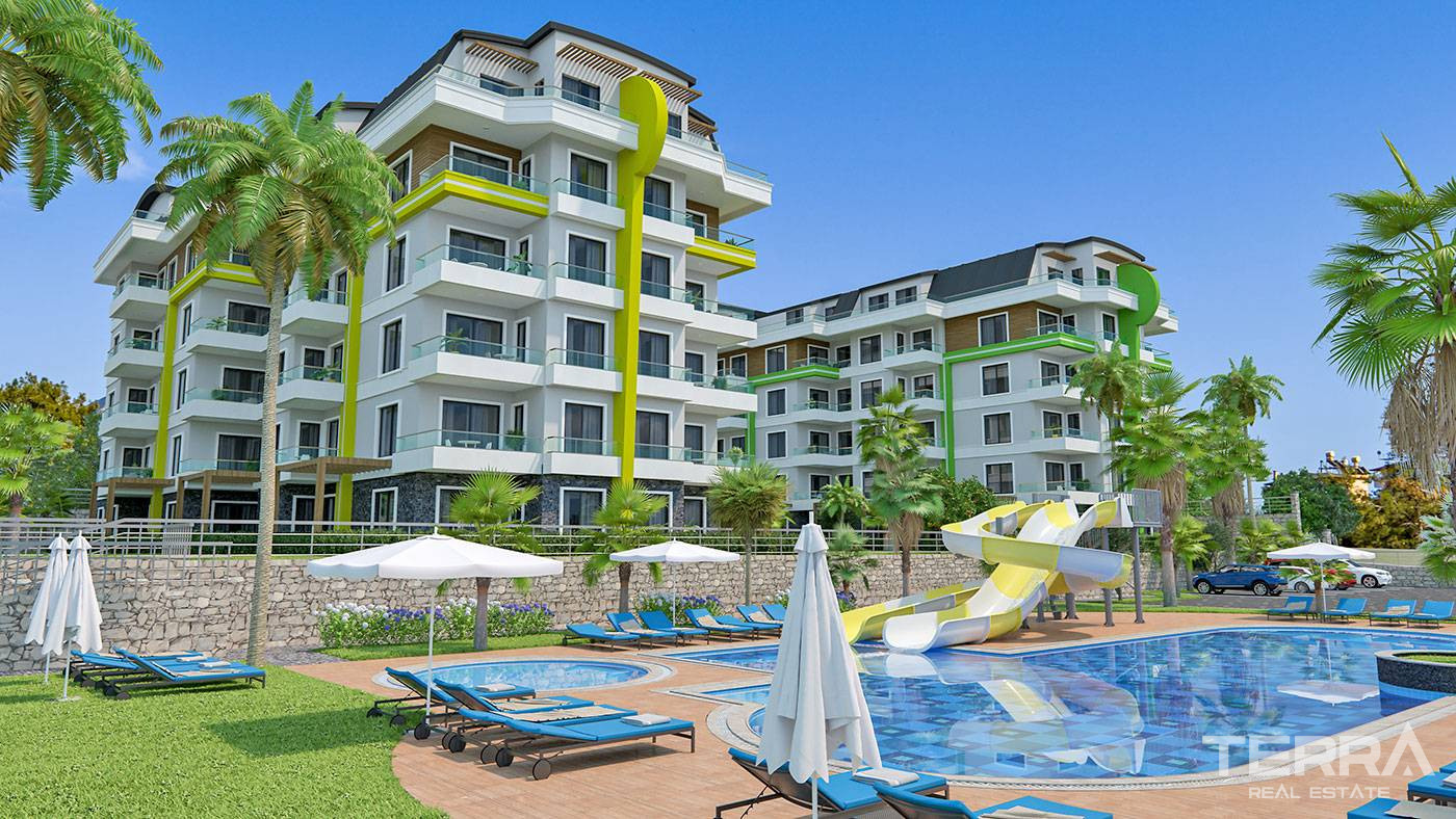 New Modern and Luxury Apartments in Oba, Alanya with Superb Facilities