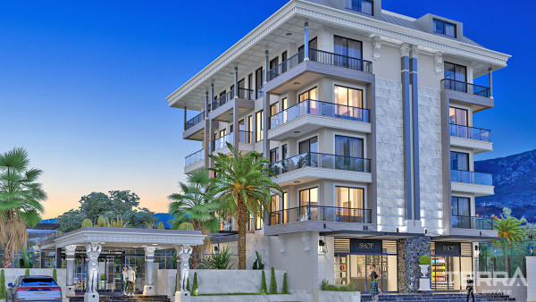 Luxury Alanya Flats in Kargıcak within Walking Distance to the Beach