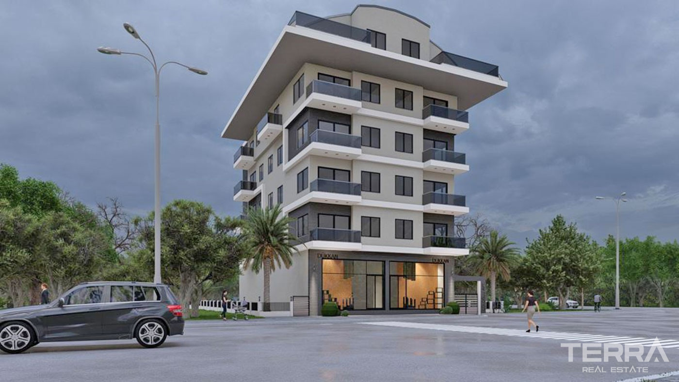 Niedrogie apartamenty Alanya zaledwie 1 km do plaży w Avsallar - 67965