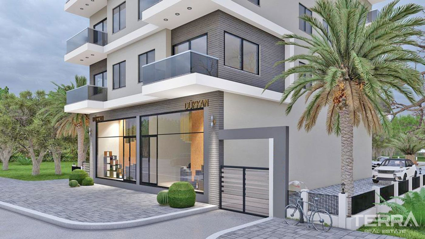 Niedrogie apartamenty Alanya zaledwie 1 km do plaży w Avsallar - 67967