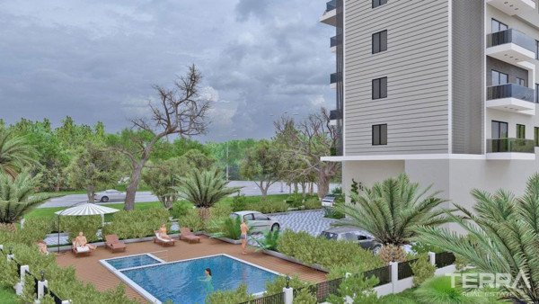 Niedrogie apartamenty Alanya zaledwie 1 km do plaży w Avsallar