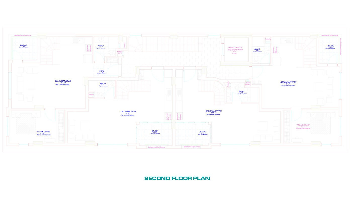 Brand New Investment Flats Close to Beach in Mahmutlar, Alanya - 68127