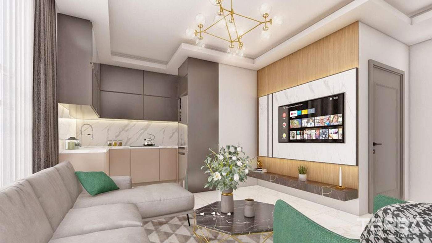 Brand New Investment Flats Close to Beach in Mahmutlar, Alanya - 68134