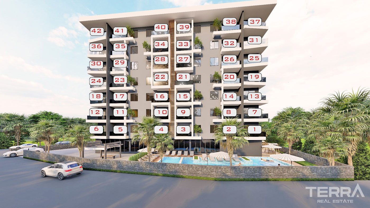 Luxury Real Estate in Avsallar, Alanya with Numerous Features - 68261