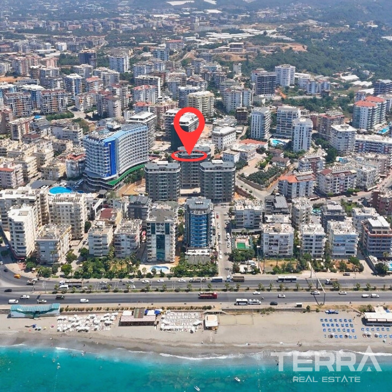 Brand New Apartments in Alanya Tosmur 200 m to the Beach - 101442