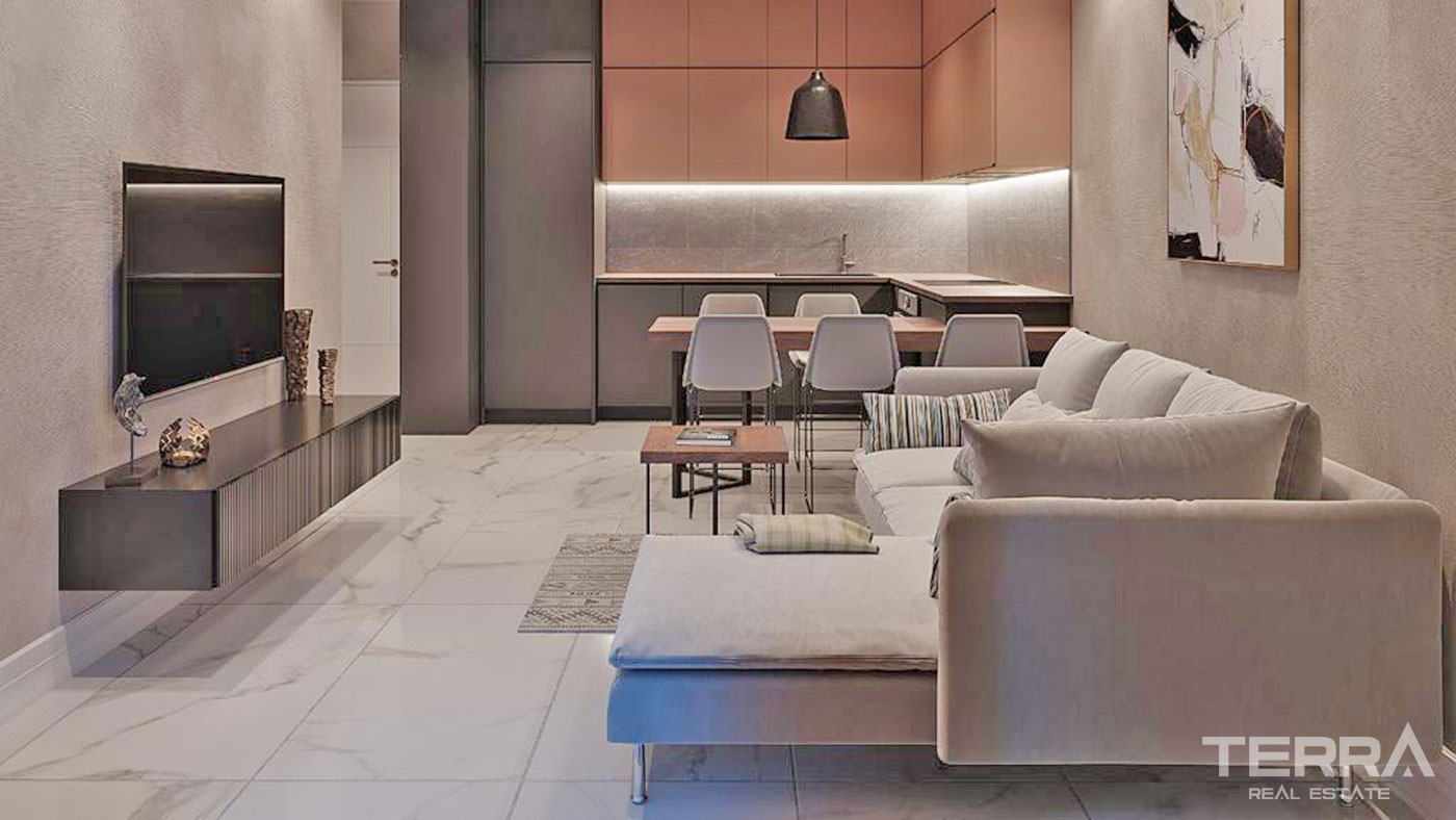 Well-Located Apartments in Alanya, Avsallar with Modern Design - 68424