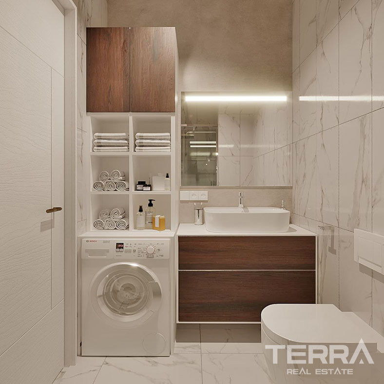 Well-Located Apartments in Alanya, Avsallar with Modern Design - 68429