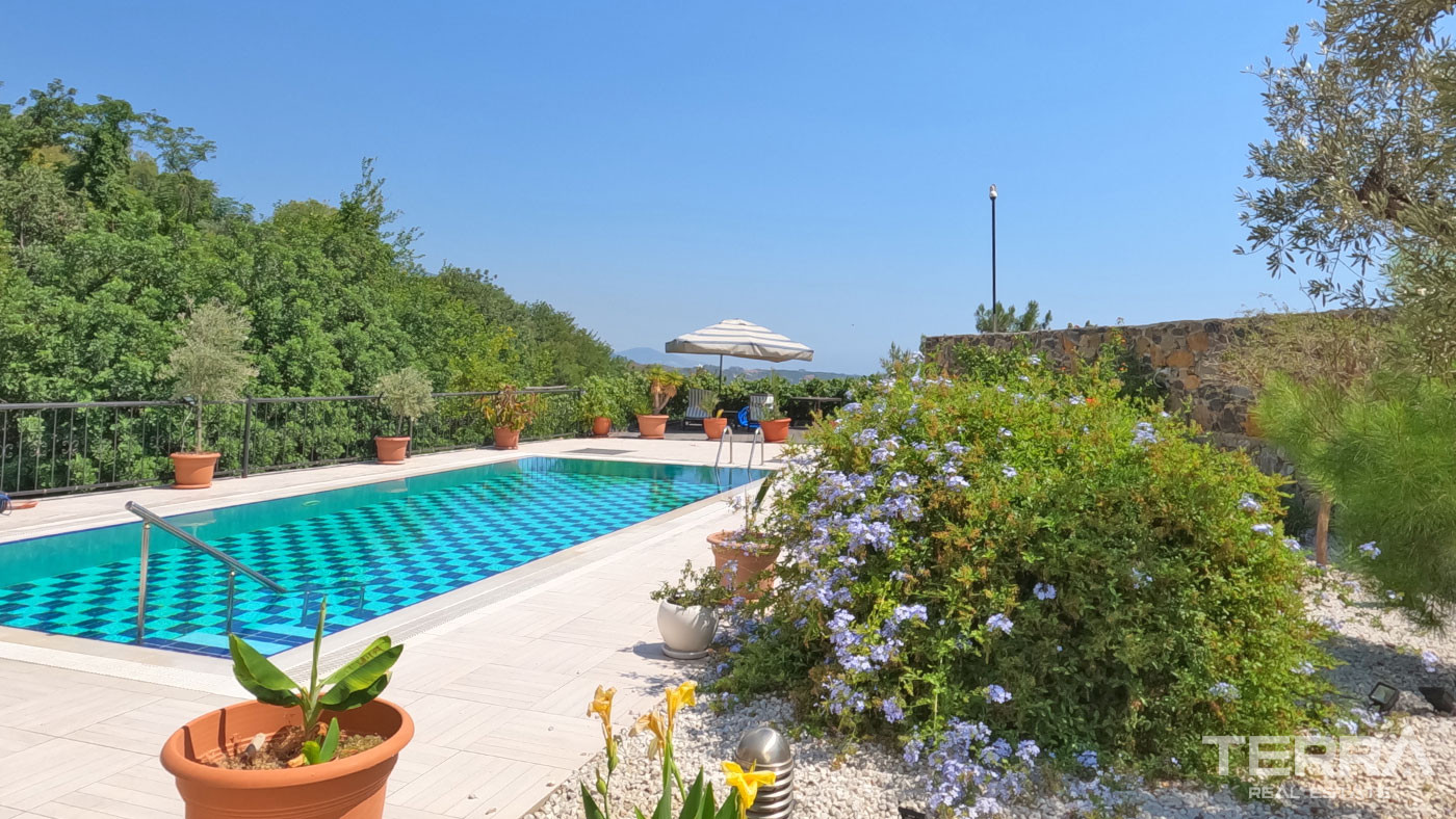 Fully Furnished Villa in Oba, Alanya with Smart Home System - 68499