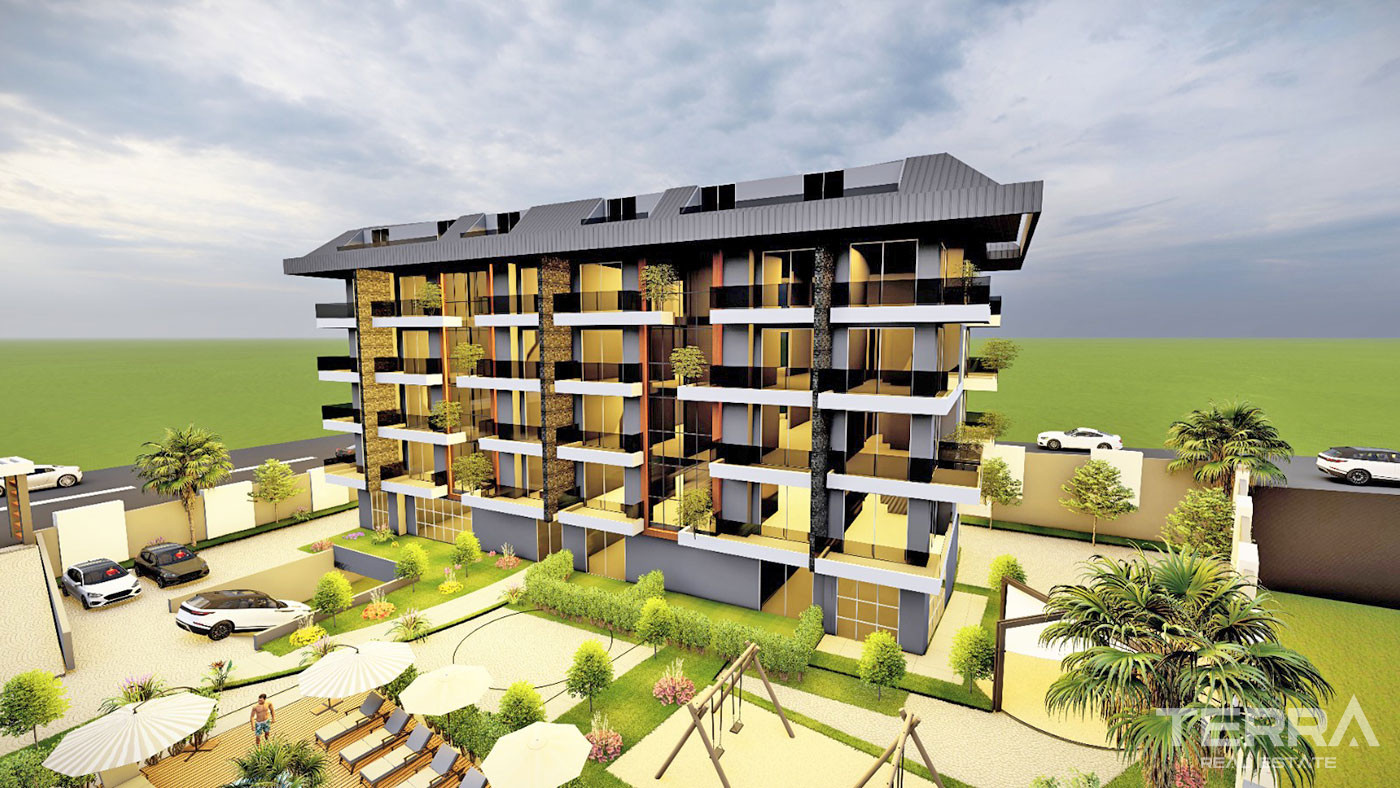 Centrally Located Luxury Apartments Close to the Beach in Oba, Alanya - 68588