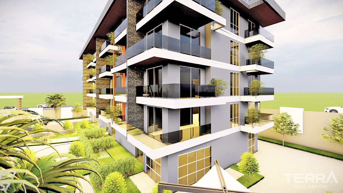 Centrally Located Luxury Apartments Close to the Beach in Oba, Alanya - 68591