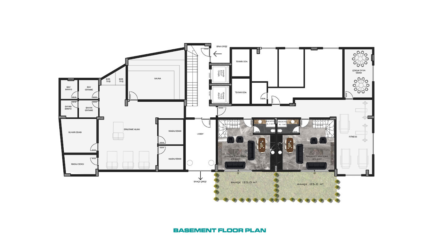 Centrally Located Luxury Apartments Close to the Beach in Oba, Alanya - 68599