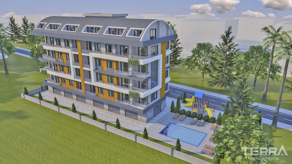 Okazyjne apartamenty w Alanyi Konaklı z luksusowymi udogodnieniami