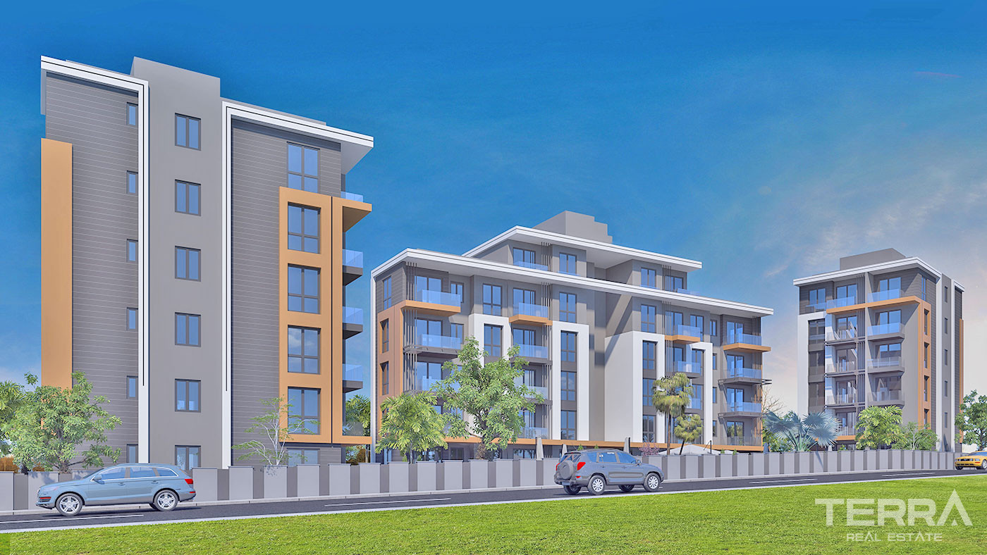 Modern Antalya Apartments with Luxury Complex Amenities in Altıntaş - 68685