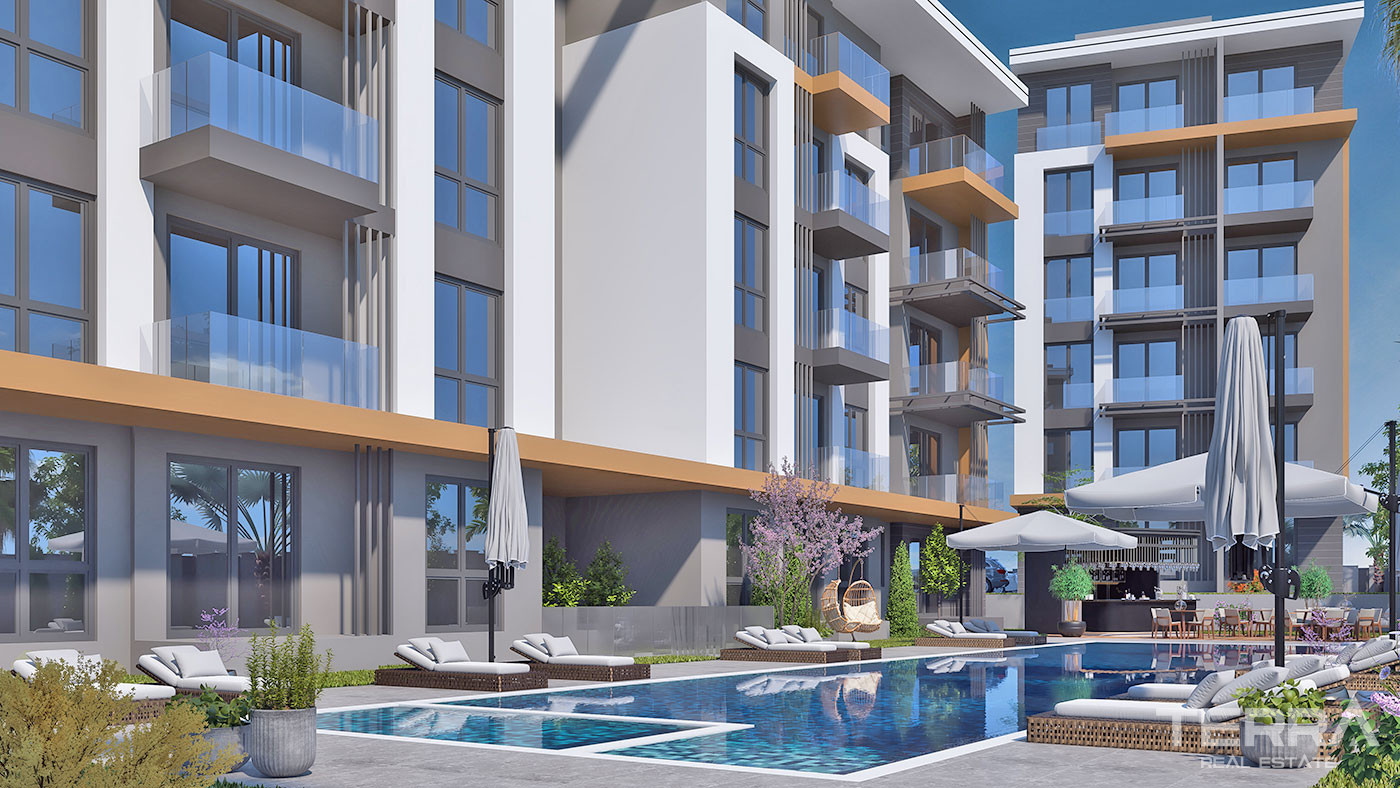 Modern Antalya Apartments with Luxury Complex Amenities in Altıntaş - 68690
