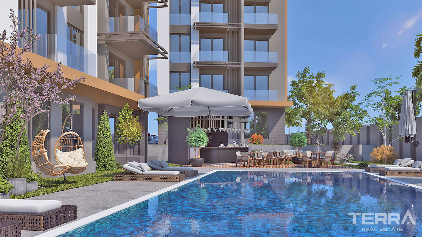 Modern Antalya Apartments with Luxury Complex Amenities in Altıntaş - 68692