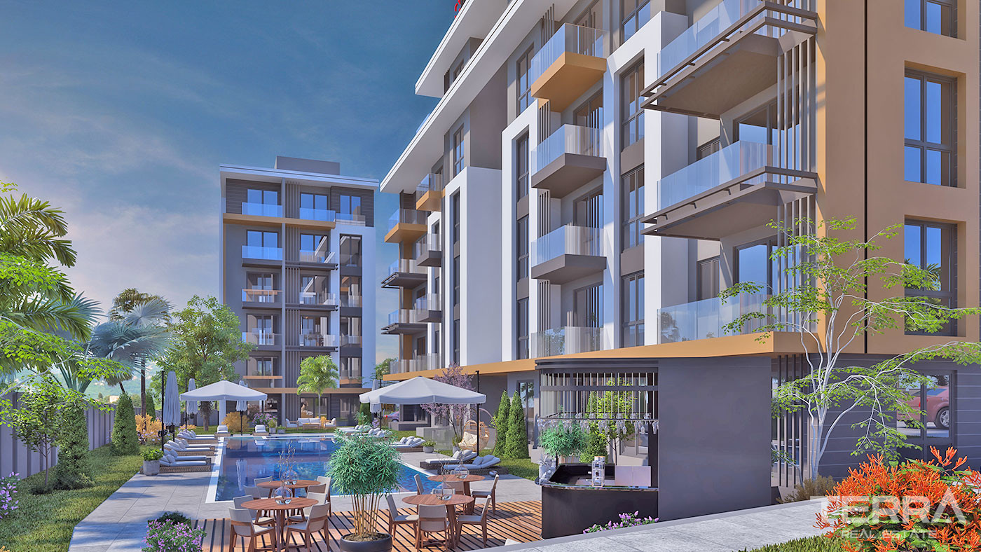 Modern Antalya Apartments with Luxury Complex Amenities in Altıntaş - 68694