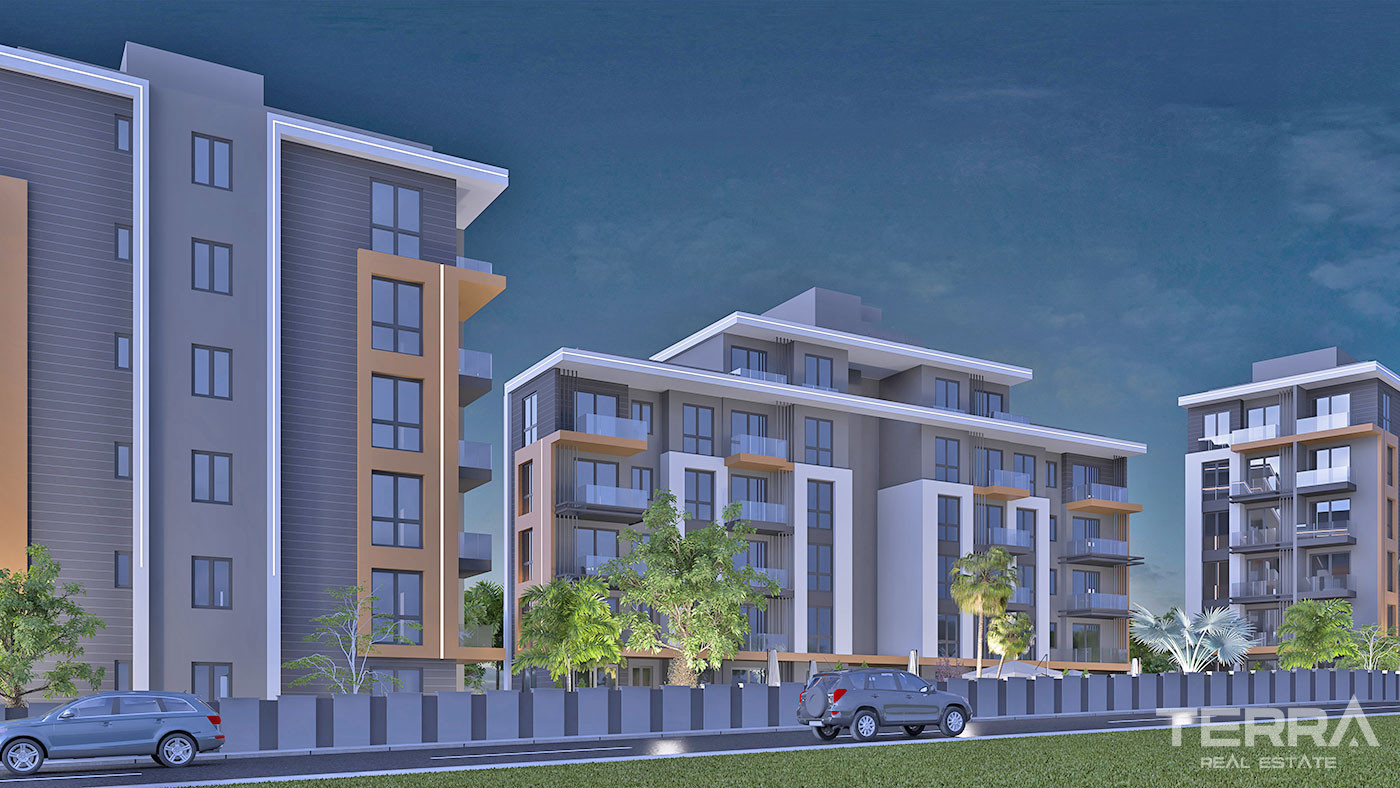Modern Antalya Apartments with Luxury Complex Amenities in Altıntaş - 68697