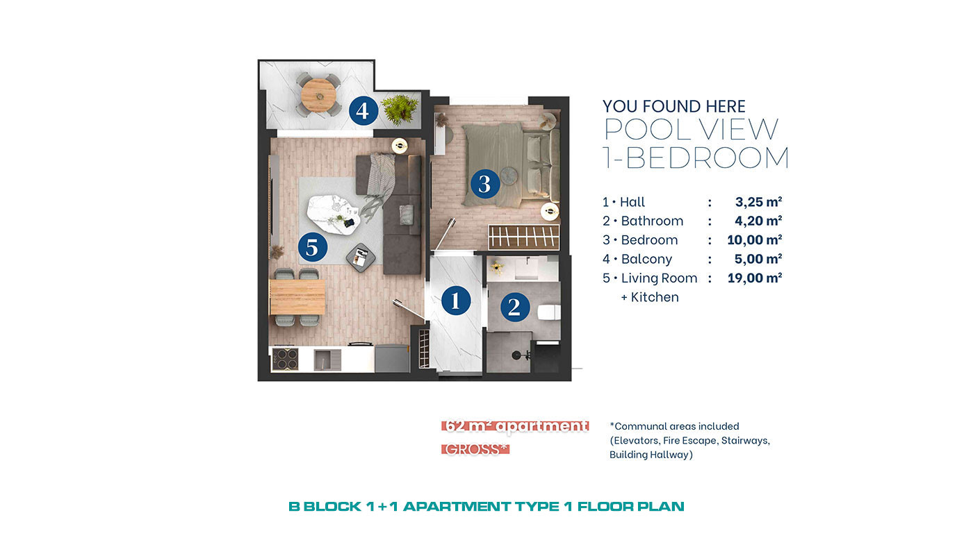 Modern Antalya Apartments with Luxury Complex Amenities in Altıntaş - 68703