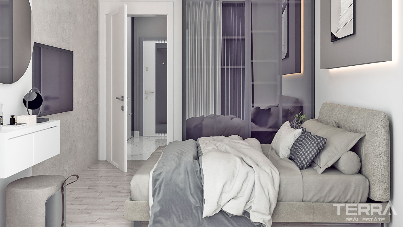 Modern Antalya Apartments with Luxury Complex Amenities in Altıntaş - 68707
