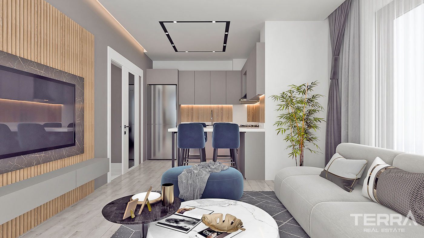 Modern Antalya Apartments with Luxury Complex Amenities in Altıntaş - 68712