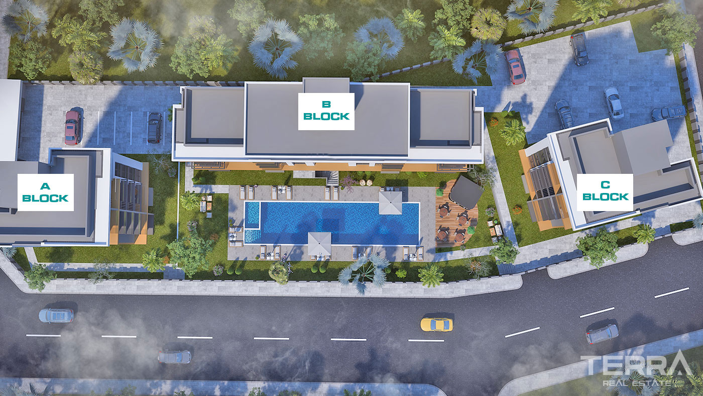 Modern Antalya Apartments with Luxury Complex Amenities in Altıntaş - 68730