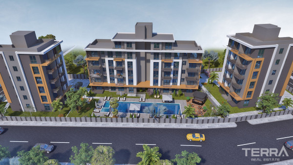 Nowoczesne apartamenty Antalya z luksusowymi udogodnieniami w Altıntaş