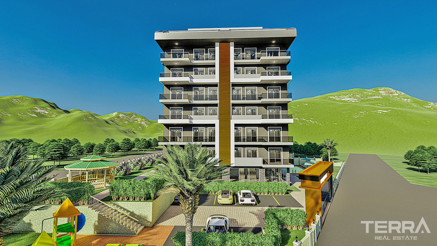 Luxury Flats for Sale in Alanya Oba Suitable for Investment - 68776