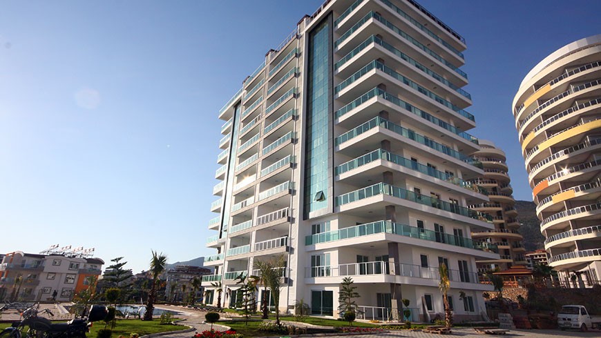 Lejligheder med havudsigt i Alanya centrum – Sun Palace Tower - 1904