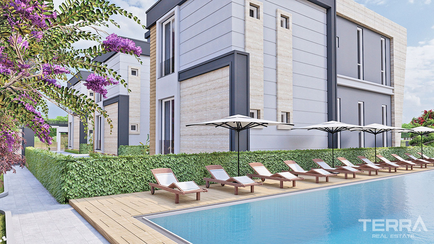 Luxury Living Villas in Secure Complex in Antalya, Altıntaş - 68846