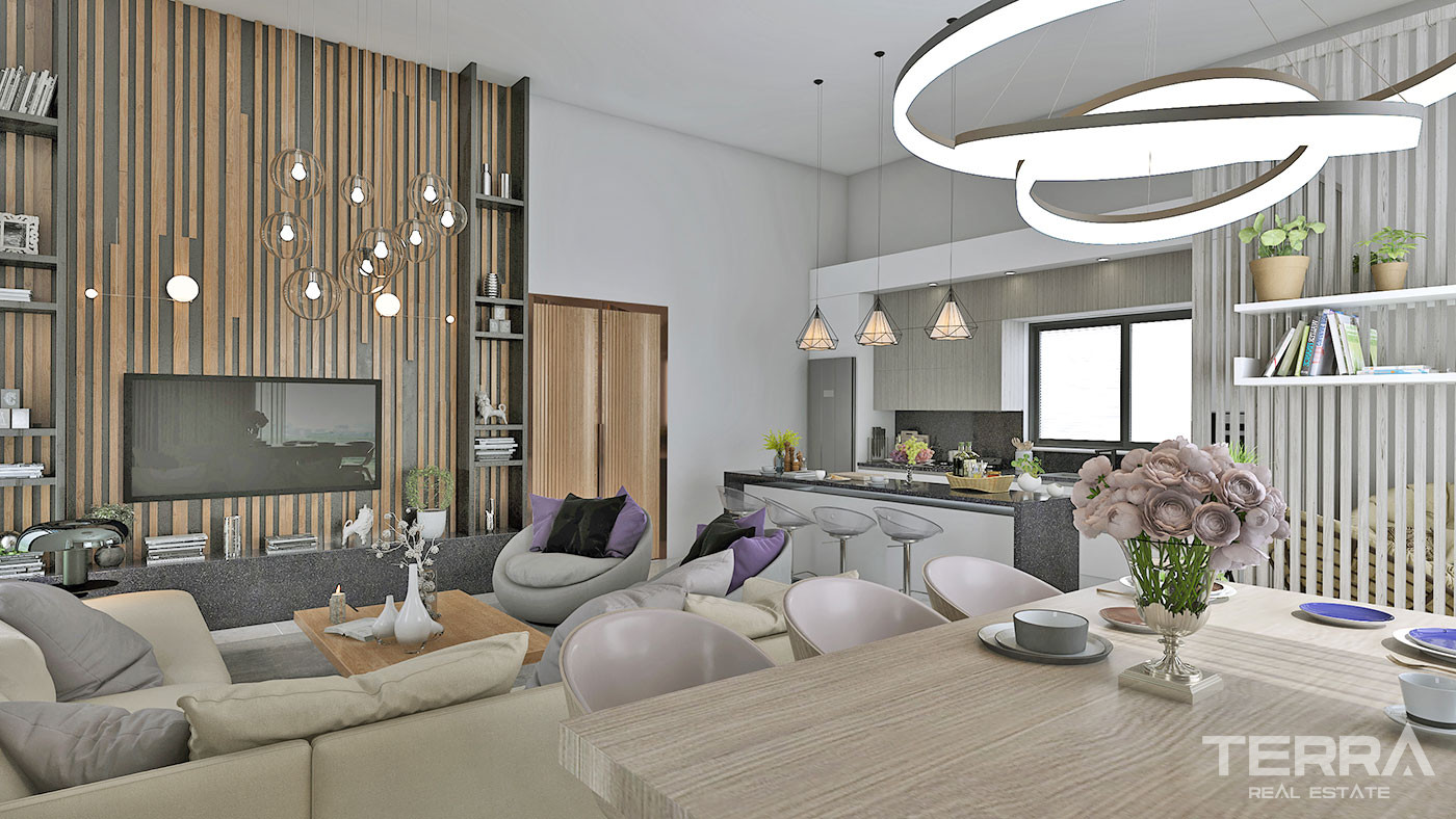 Luxury Living Villas in Secure Complex in Antalya, Altıntaş - 68858