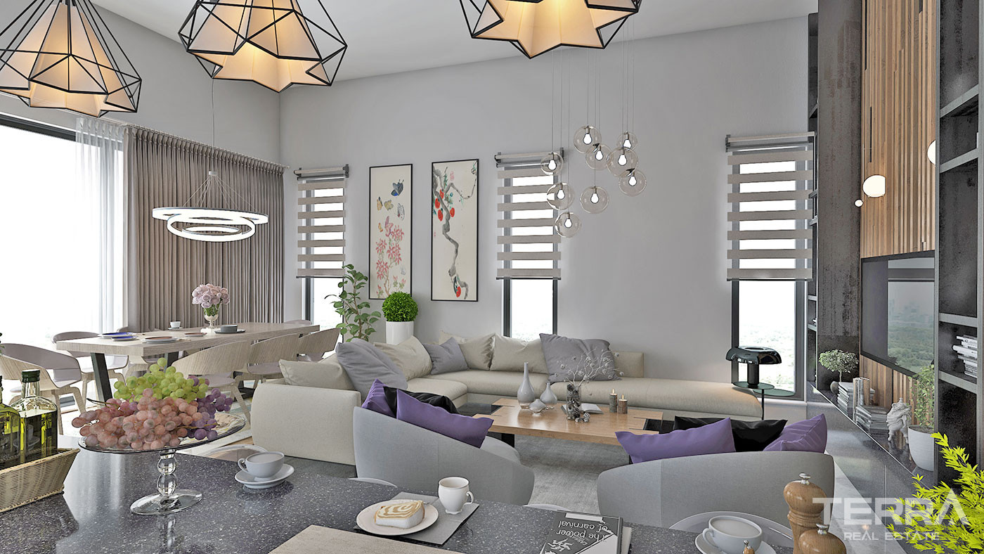 Luxury Living Villas in Secure Complex in Antalya, Altıntaş - 68864