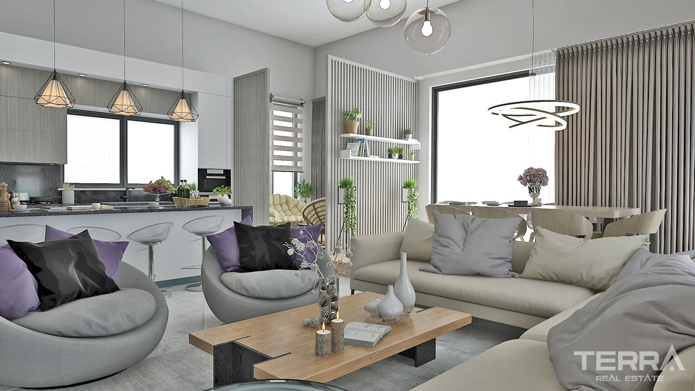 Luxury Living Villas in Secure Complex in Antalya, Altıntaş - 68866