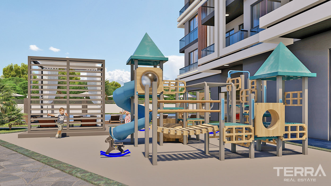 Affordably Priced Luxurious Alanya Apartment in Avsallar - 68925