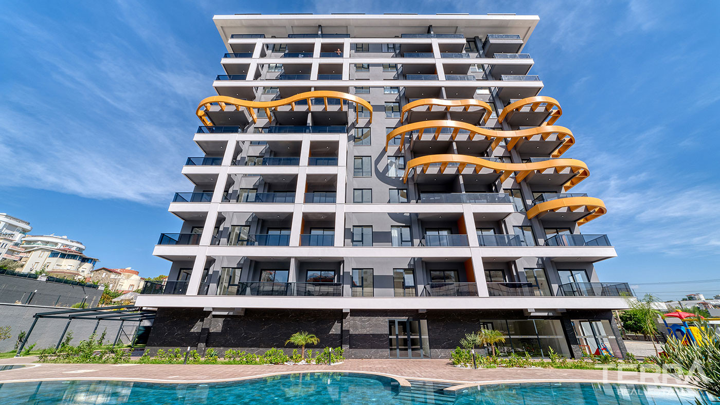 Luxury Apartments Close to the Beach in Alanya, Avsallar - 101210
