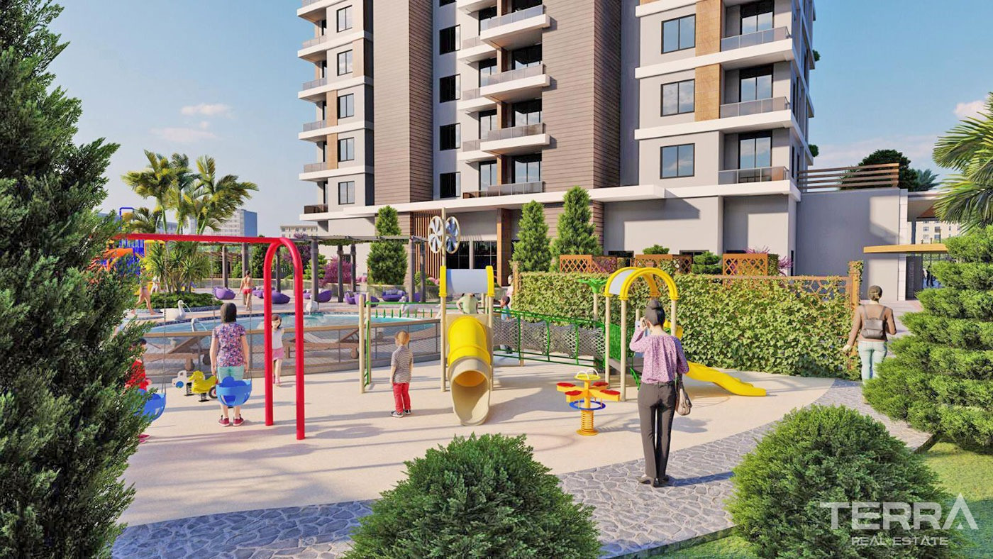 Sun-Soaked Sea View Apartments in Tece, Mersin Close to the Beach - 69102