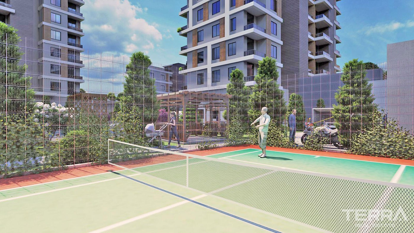 Sun-Soaked Sea View Apartments in Tece, Mersin Close to the Beach - 69103
