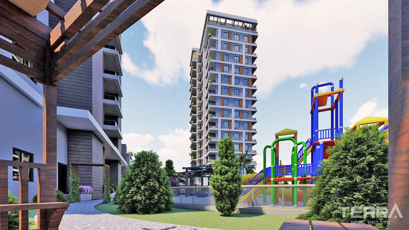 Sun-Soaked Sea View Apartments in Tece, Mersin Close to the Beach - 69105