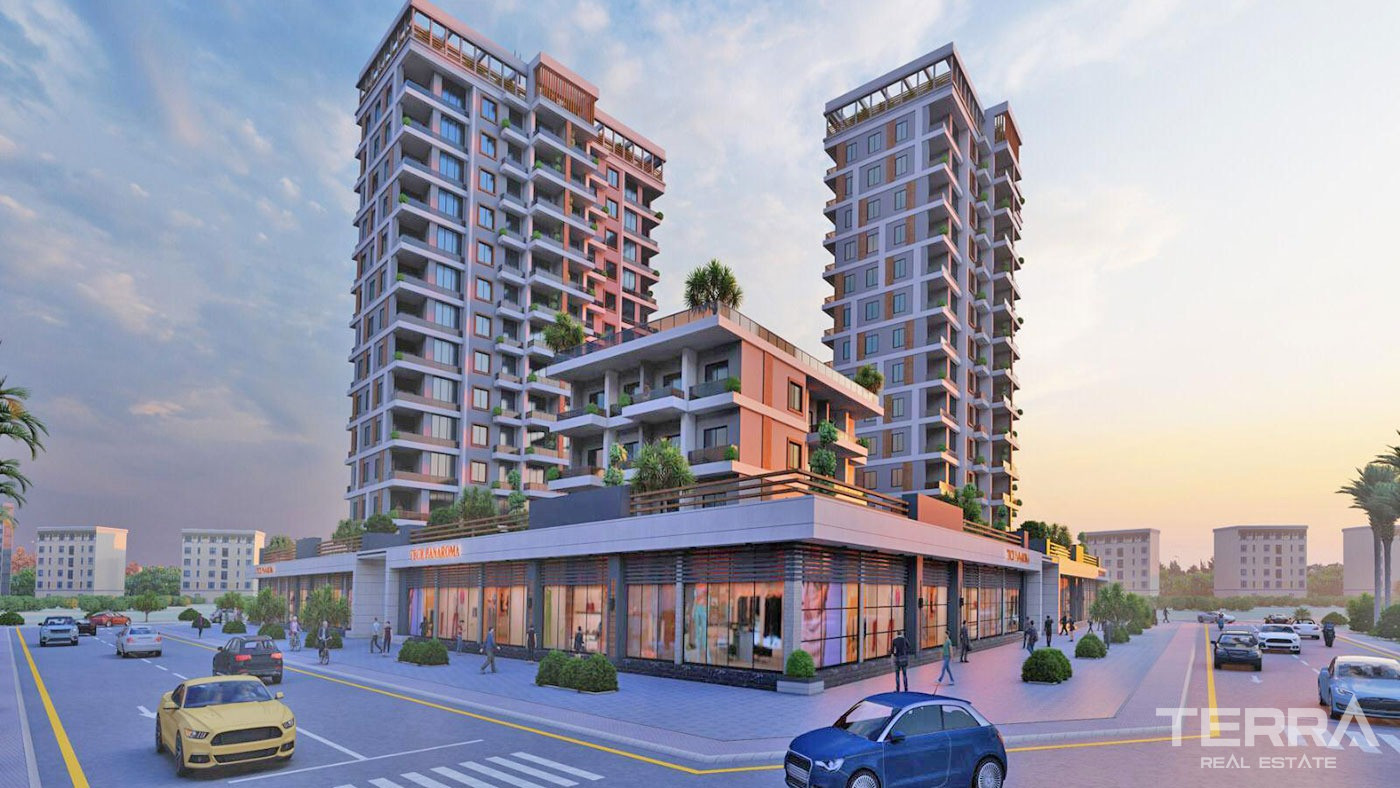 Sun-Soaked Sea View Apartments in Tece, Mersin Close to the Beach - 69108