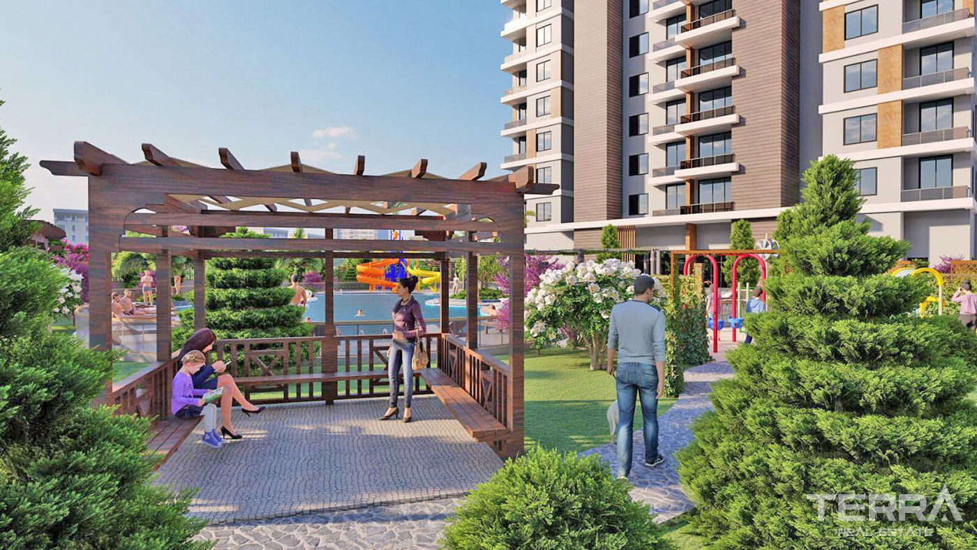 Sun-Soaked Sea View Apartments in Tece, Mersin Close to the Beach - 69110